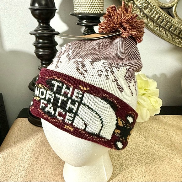NWT The North Face Unisex Adult Pom Beanie Hat - Picture 3 of 10
